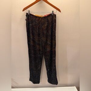 Je Matadi beaded formal wear pants women medium